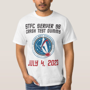 STFC Server 98 Crash Test T-shirt masculina