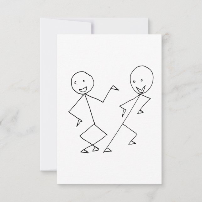 Stick Figures Dancing (Frente)