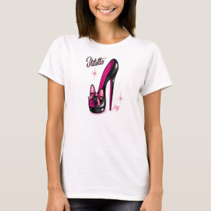 Stiletto Calçado Camiseta por Fluff