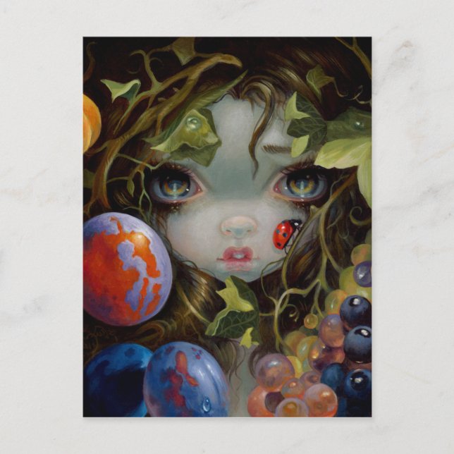 "Stilleven VIII: Lieveheersbeestje" Cartão postal (Frente)