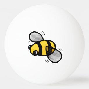 Sting como uma bola de Pong do sibilo da abelha
