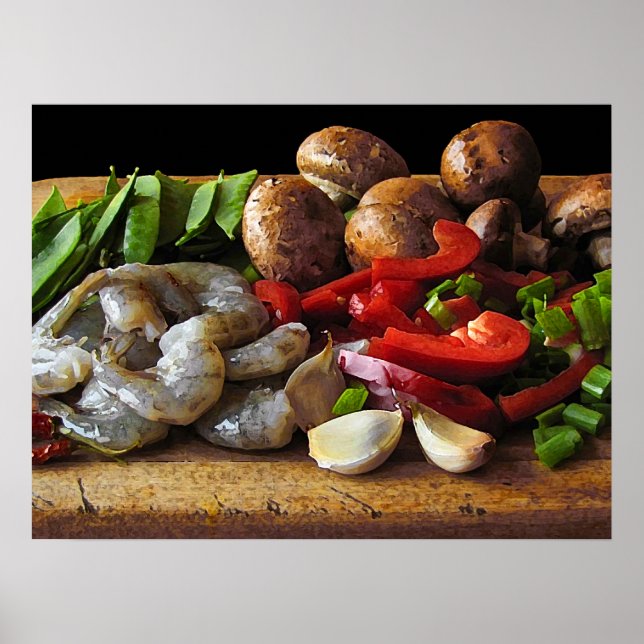 Stir Fry Poster (Frente)