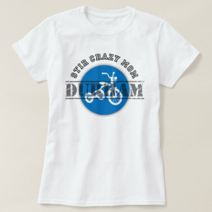 Stir Mamã-Durham louco: A camiseta das mulheres
