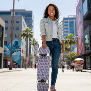 Stitch skateboard