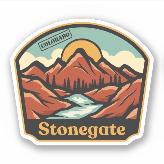 Stonegate, Adesivo Colorado (Frente)