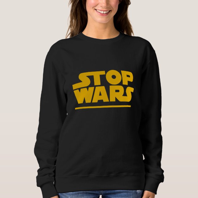 Stop Wars Parody Logo T-Shirt (Frente)