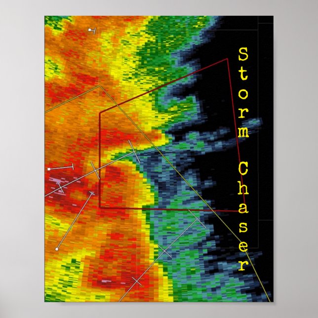 Storm Chaser Poster (Frente)