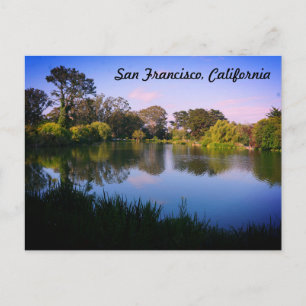 Stow Lake, São Francisco, EUA #1 Cartão postal