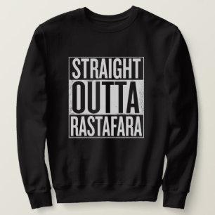 Straight outta Rastafara Rasta reggae suéter