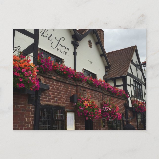 Stratford On Avon England Cartão com fotos do Rein (Frente)