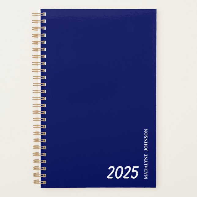 Stratos Dk Purple Datado Meu Planejador Diário (Frente)