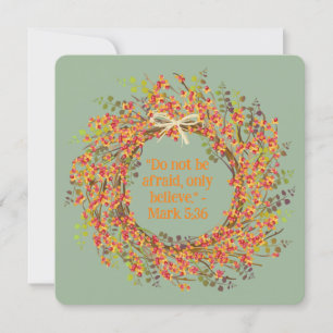 Straw Boho Floral Wreath Vazio religioso