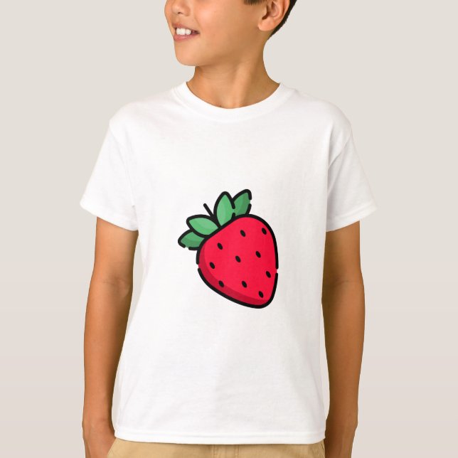 Strawberry Kids AWESOME T-Shirt (Frente)