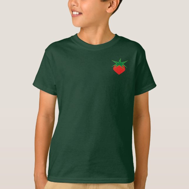 Strawberry Kids Unisex T-Shirt (Frente)