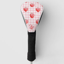 Strawberry Personalized Golf Head Cover