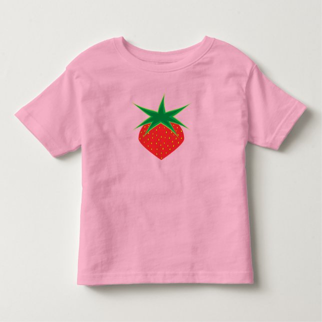Strawberry Toddler T-Shirt (Frente)