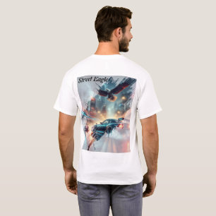 STREET EAGLE Camiseta Drift Neon City — Futurista