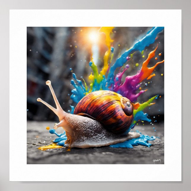 Street Snail Poster (Frente)
