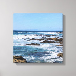 Stretch Canvas Print- Ocean - End return