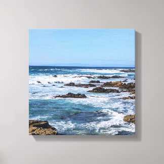 Stretch Canvas Print- Ocean - End return