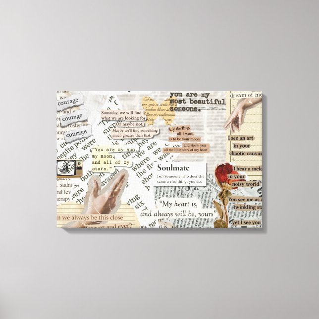 Stretched Canvas Print | aesthetic vintage gift (Frente)