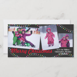 String de Natal das Luzes - Cartões de fotos de Na