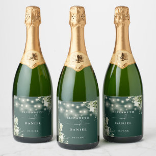 String Lights Emerald Greenery Casamento Floral