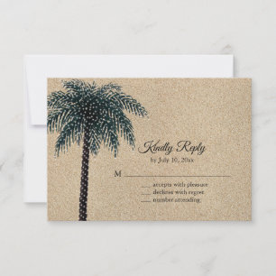 String Lights Palm Tree RSVP Beach Sand