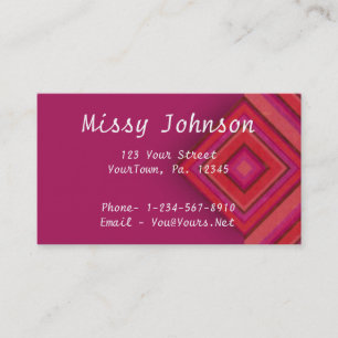 Stripes Cartão de visita