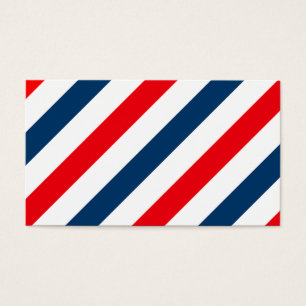 Stripes Diagonais Tricolor (azul, branco e vermelh