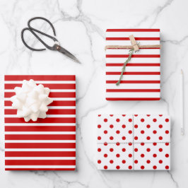 Stripes e pontos Natal