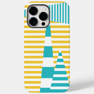 Stripes em Stripes - Turquesa e Amarelo