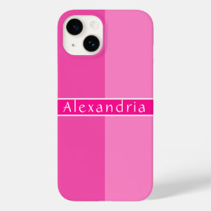 Stripes Rosa Quente Personalizadas