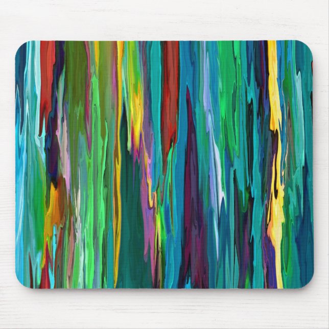 Stripesa ~ Mousepad Abstrato Modern Retro Stripes (Frente)