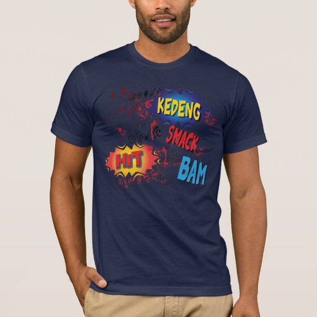 Stripgevecht krav maga t-shirt (Frente)