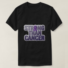 *Stronger Than Cancer Inspirational T-Shirt – Hope
