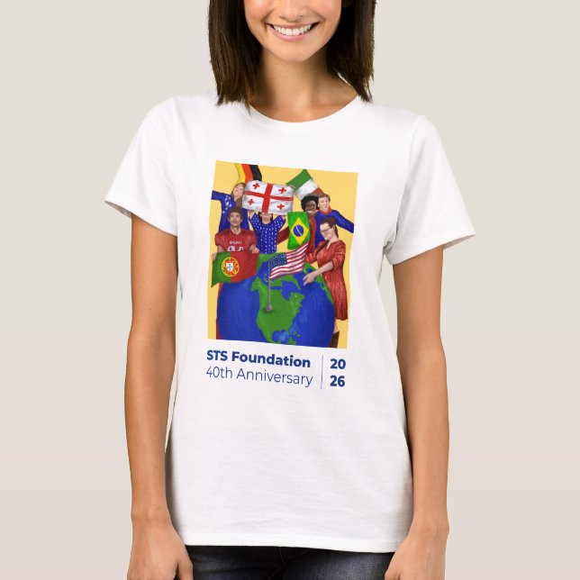 STS Foundation 40th Anniversary Women's T-Shirt (Frente)