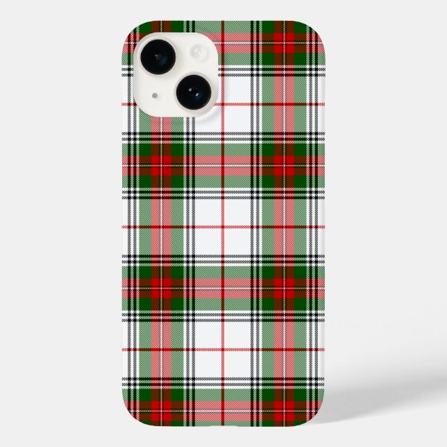 Stuart / Stewart Red Green White Xadrez (Verso)