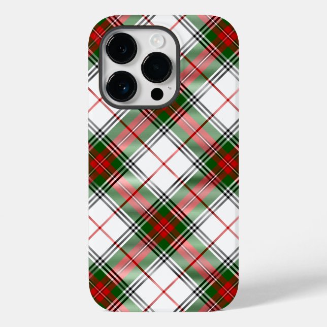Stuart / Stewart Red Green White Xadrez (Verso)