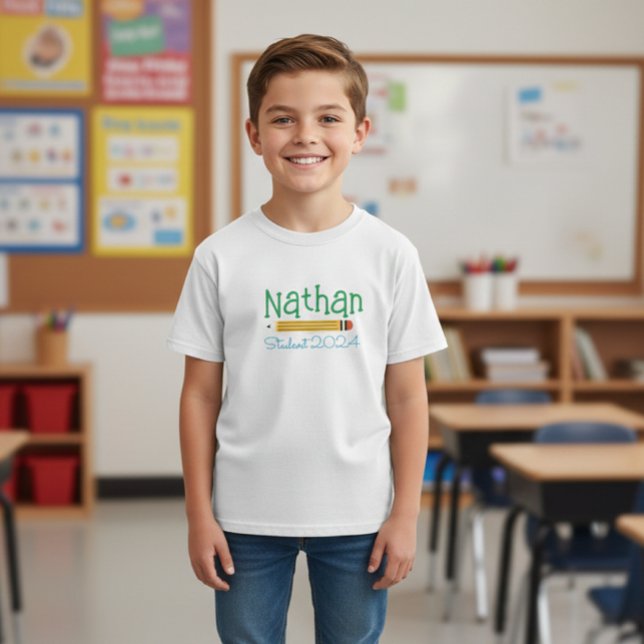 Student  Personalized Graduation T-Shirt (Criador carregado)