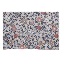 Stunning Teal and Magenta Foliage Pattern 