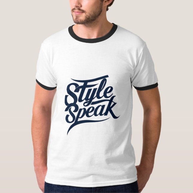 Style Speak T-Shirts - Declarações de Moda Negra (Frente)