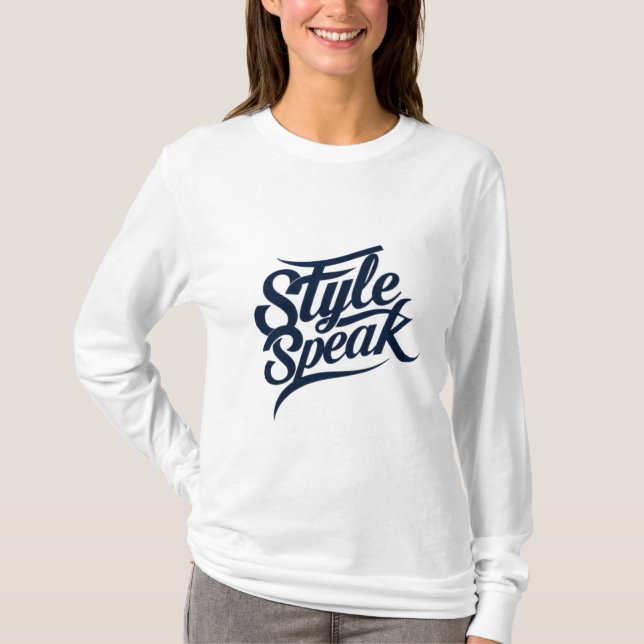 Style Speak T-Shirts - Declarações de Moda Negra (Frente)