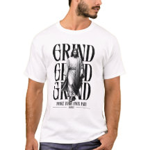 StyleSpeak Tees | Marrom Geométrico Camiseta Perso