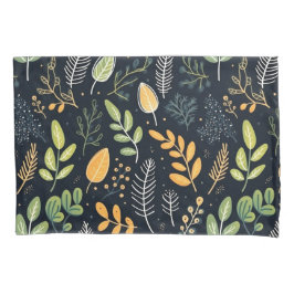Stylish Green and Yellow Foliage Pattern 