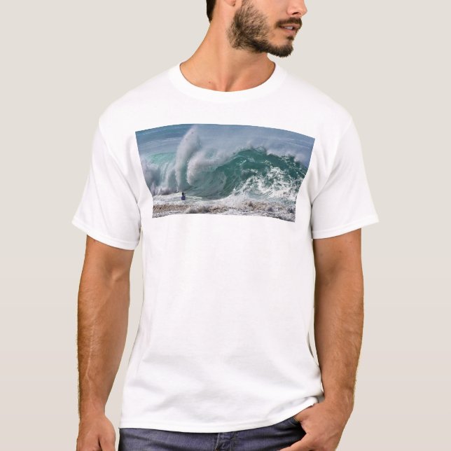 Stylish T-shirts with insane Hawaiian photos (Frente)