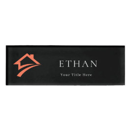 Stylish Unique Black Real Estate Agent