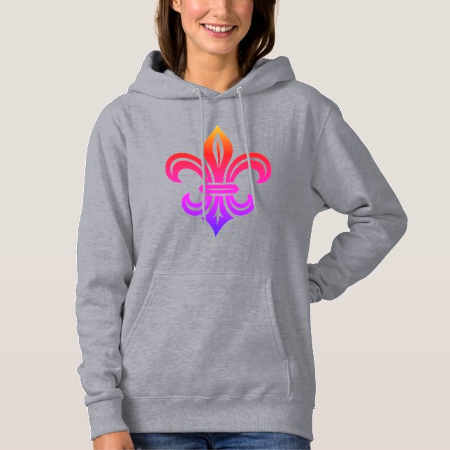 "Stylized Fleur-de-lis" T-Shirt (Frente)