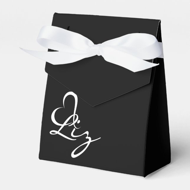 Sua Caixa de Favor de Tent Personalizada (Frente)