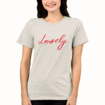 Sua Camisa Vermelha Simples e Adorável